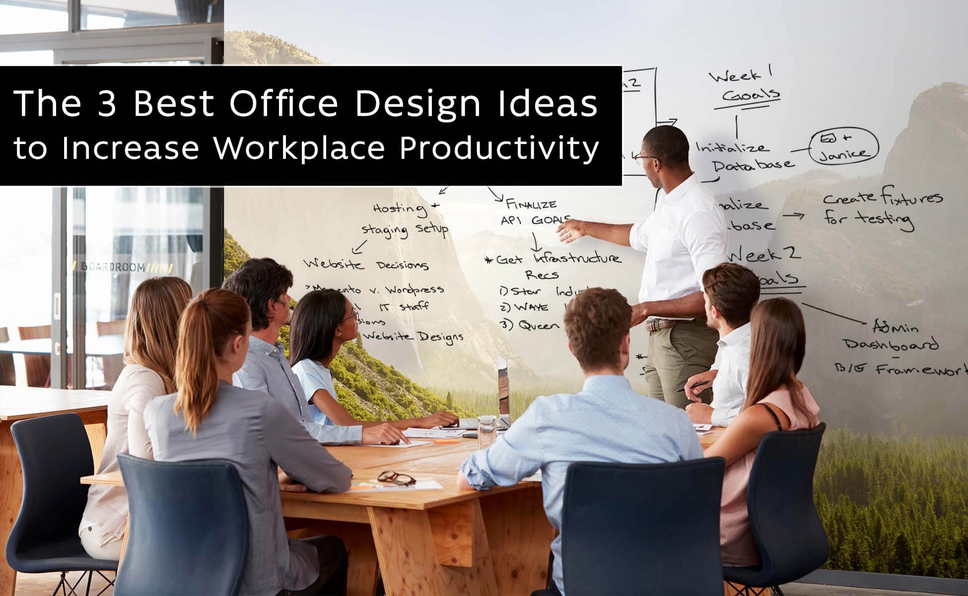 3 Best Office design ideas to increase workplace productivity