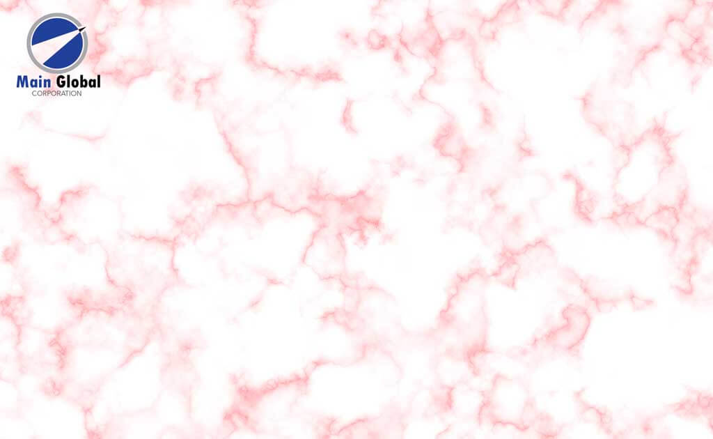 Image of Marble zero ghosting writable pink wall covering