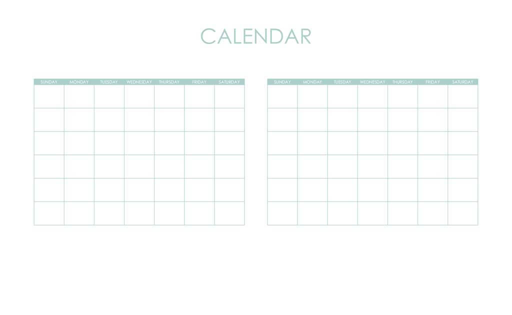 Image of educational design zero ghosting writable Monthly Calendar wall covering