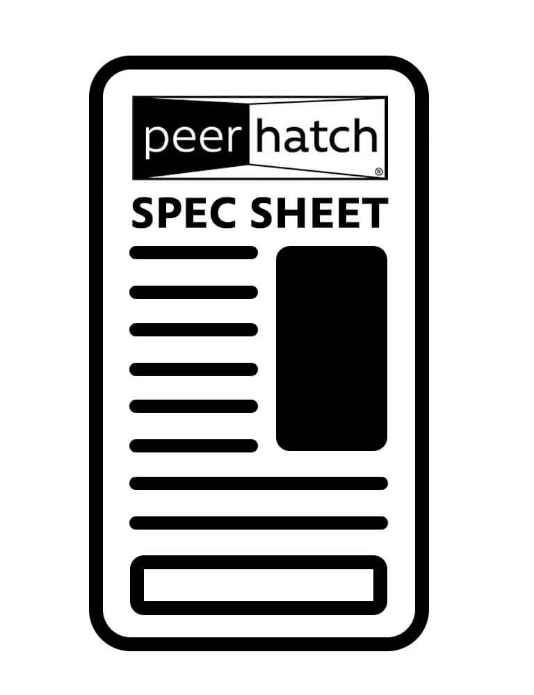 Image of peerhatch spec sheet