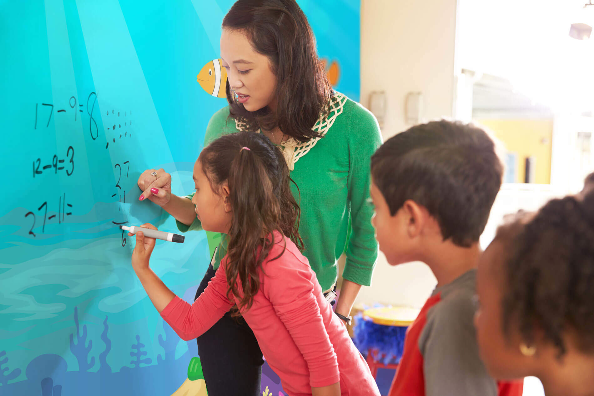 Image of Dry Erase Writable Walls For School Classrooms, Colleges & Sports Rooms